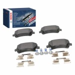 BOSCH Piduriklotsi komplekt,  ketaspidur 0 986 494 595