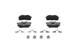 BOSCH  Piduriklotsi komplekt,ketaspidur 0 986 494 596