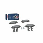 BOSCH Piduriklotsi komplekt,  ketaspidur 0 986 494 606