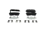 BOSCH Piduriklotsi komplekt,  ketaspidur 0 986 494 608