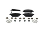 BOSCH Piduriklotsi komplekt,  ketaspidur 0 986 494 611
