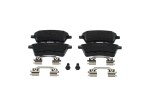 BOSCH Piduriklotsi komplekt,  ketaspidur 0 986 494 612