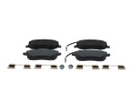 BOSCH Piduriklotsi komplekt,  ketaspidur 0 986 494 615