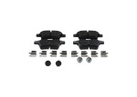 BOSCH Piduriklotsi komplekt,  ketaspidur 0 986 494 622