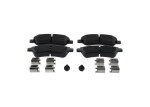 BOSCH Piduriklotsi komplekt,  ketaspidur 0 986 494 623