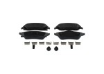 BOSCH Piduriklotsi komplekt,  ketaspidur 0 986 494 625