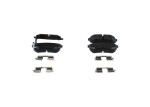 BOSCH Piduriklotsi komplekt, ketaspidur 0 986 494 627