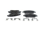 BOSCH Piduriklotsi komplekt,  ketaspidur 0 986 494 631
