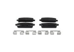BOSCH Piduriklotsi komplekt, ketaspidur 0 986 494 634