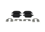 BOSCH Piduriklotsi komplekt,  ketaspidur 0 986 494 639