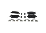 BOSCH Piduriklotsi komplekt,  ketaspidur 0 986 494 642