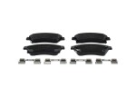 BOSCH Piduriklotsi komplekt, ketaspidur 0 986 494 644