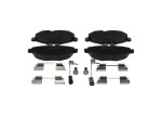 BOSCH Piduriklotsi komplekt,  ketaspidur 0 986 494 647