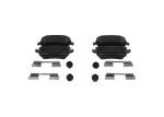 BOSCH Piduriklotsi komplekt,  ketaspidur 0 986 494 649