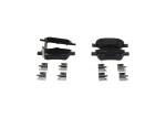 BOSCH Piduriklotsi komplekt,  ketaspidur 0 986 494 651