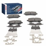BOSCH Piduriklotsi komplekt, ketaspidur 0 986 494 652
