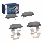 BOSCH Piduriklotsi komplekt,  ketaspidur 0 986 494 654