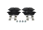 BOSCH Piduriklotsi komplekt,  ketaspidur 0 986 494 667