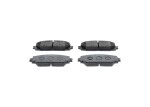 BOSCH Piduriklotsi komplekt,  ketaspidur 0 986 494 670