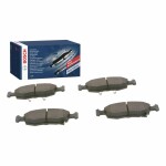 BOSCH Piduriklotsi komplekt,  ketaspidur 0 986 494 687