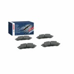 BOSCH Piduriklotsi komplekt,  ketaspidur 0 986 494 714