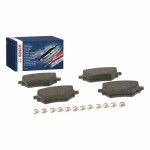 BOSCH Piduriklotsi komplekt,  ketaspidur 0 986 494 716