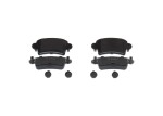 BOSCH Piduriklotsi komplekt,  ketaspidur 0 986 494 727