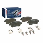 BOSCH Piduriklotsi komplekt,  ketaspidur 0 986 494 735