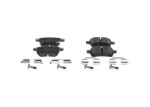 BOSCH Piduriklotsi komplekt,  ketaspidur 0 986 494 747