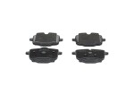 BOSCH Piduriklotsi komplekt,  ketaspidur 0 986 494 759