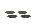 BOSCH Piduriklotsi komplekt,  ketaspidur 0 986 494 766