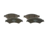 BOSCH Piduriklotsi komplekt,  ketaspidur 0 986 494 791