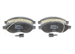 BOSCH Piduriklotsi komplekt, ketaspidur 0 986 494 798