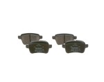 BOSCH Piduriklotsi komplekt,  ketaspidur 0 986 494 802