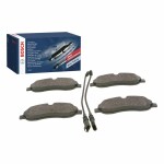 BOSCH Piduriklotsi komplekt,  ketaspidur 0 986 494 845