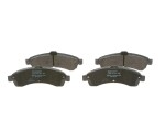 BOSCH Piduriklotsi komplekt,  ketaspidur 0 986 494 854