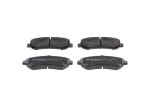 BOSCH Piduriklotsi komplekt,  ketaspidur 0 986 494 885