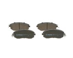 BOSCH Piduriklotsi komplekt,  ketaspidur 0 986 494 909