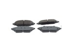BOSCH Piduriklotsi komplekt,  ketaspidur 0 986 494 917
