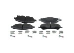 BOSCH Piduriklotsi komplekt,  ketaspidur 0 986 494 932