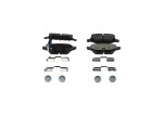 BOSCH Piduriklotsi komplekt,  ketaspidur 0 986 494 935