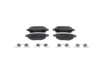 BOSCH Piduriklotsi komplekt,  ketaspidur 0 986 494 978