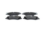 BOSCH Piduriklotsi komplekt,  ketaspidur 0 986 494 980