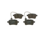 BOSCH Piduriklotsi komplekt,  ketaspidur 0 986 495 305