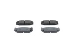 BOSCH Piduriklotsi komplekt,  ketaspidur 0 986 495 308