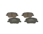 BOSCH Piduriklotsi komplekt,  ketaspidur 0 986 495 392