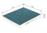 BOSCH  Filter,salongiõhk FILTER+ 0 986 628 539