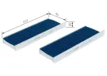 BOSCH  Filter,salongiõhk FILTER+pro 0 986 628 610