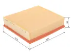BOSCH  Õhufilter 1 457 433 046