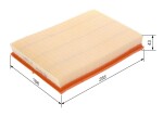 BOSCH  Õhufilter 1 457 433 059